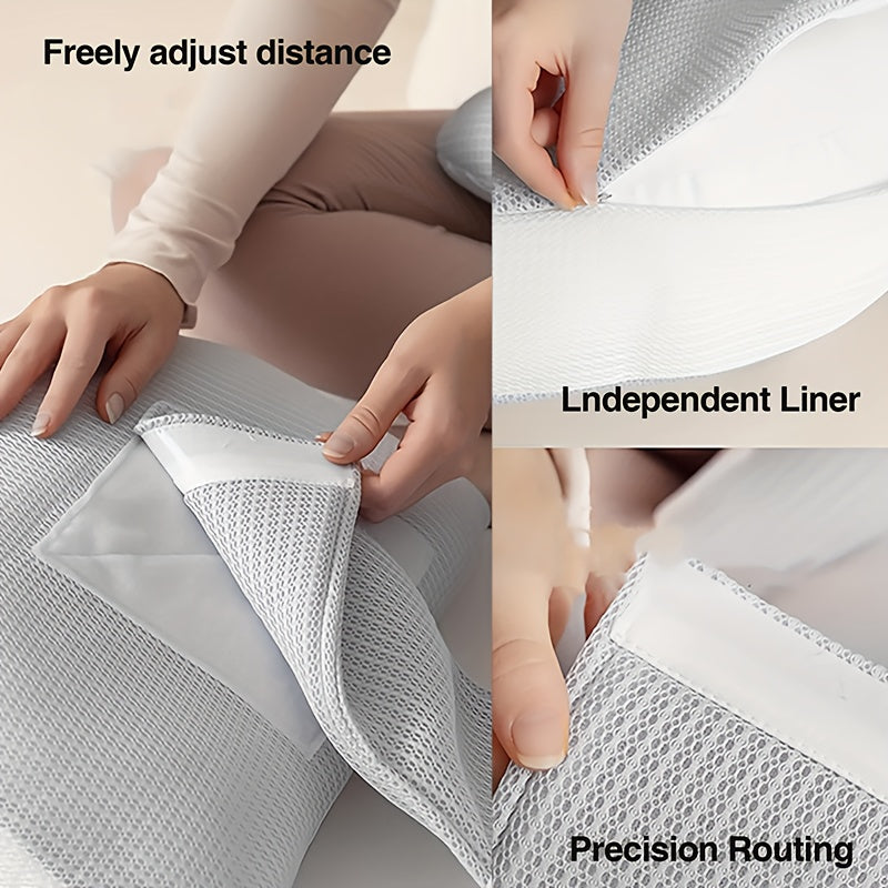 Pregnancy Pillow | Ergonomic Support for Waist, Back, and Abdomen | U Shaped Maternity Pillow for Side Stomach Sleepers 8