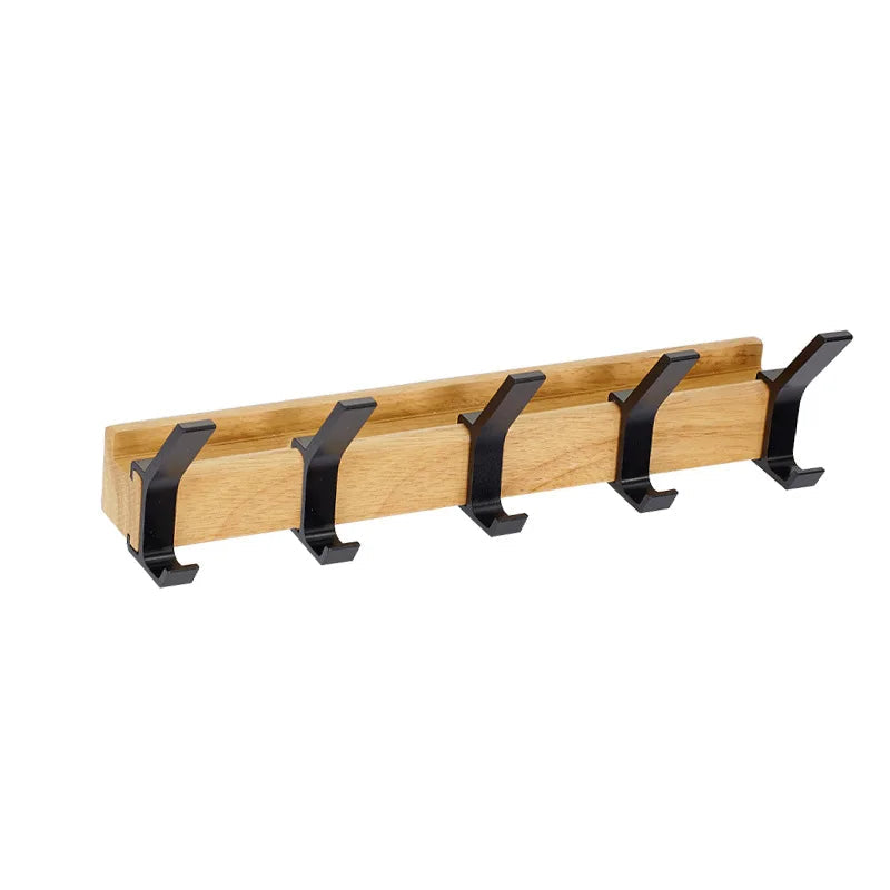 Wall Mounted Coat Rack | Movable Double Hooks | Stylish Coat Hooks for Wall in Scandinavian Design 5
