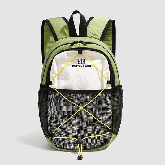 Backpack | Lightweight Nylon | Stylish Color Block Design for Outdoor Activities 0