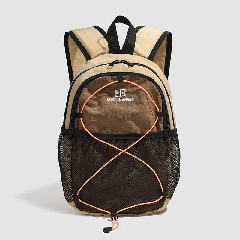 Backpack | Lightweight Nylon | Stylish Color Block Design for Outdoor Activities 1