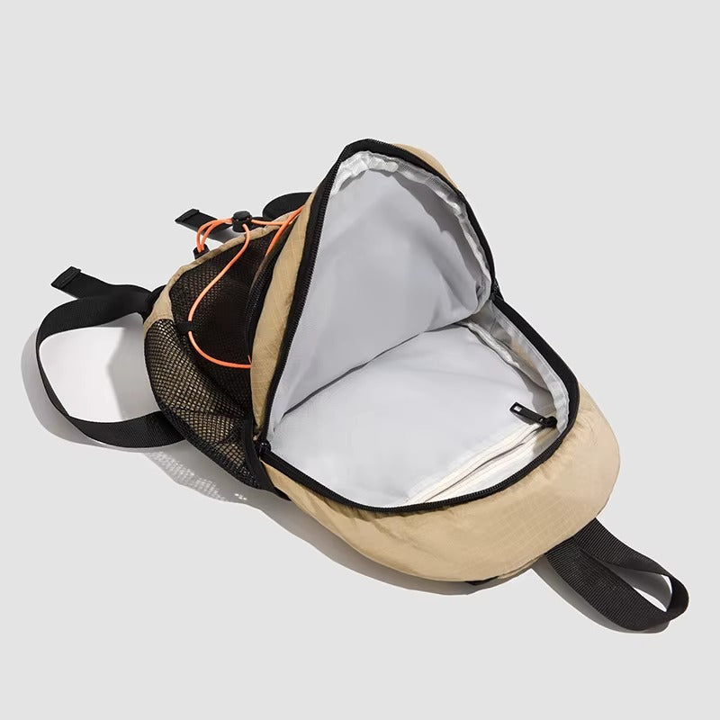 Backpack | Lightweight Nylon | Stylish Color Block Design for Outdoor Activities 3