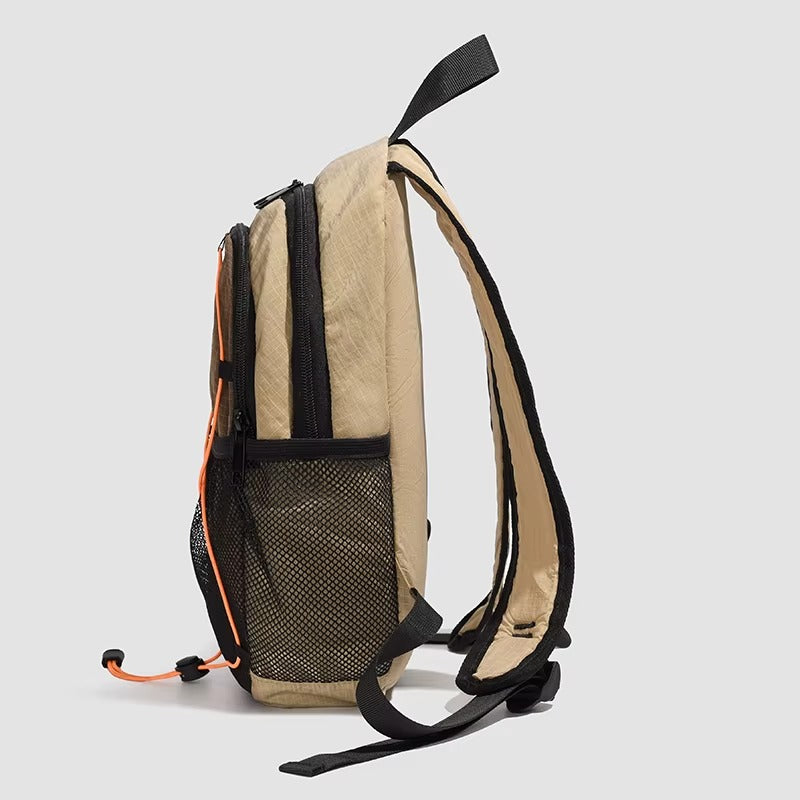Backpack | Lightweight Nylon | Stylish Color Block Design for Outdoor Activities 4