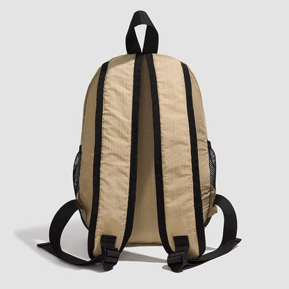 Backpack | Lightweight Nylon | Stylish Color Block Design for Outdoor Activities 5