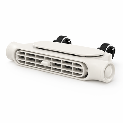 Car Fan | Bladeless Design with Three Speed Settings | USB Fan for Car and Headrest Mount - 1