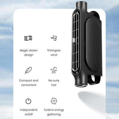 Car Fan | Bladeless Design with Three Speed Settings | USB Fan for Car and Headrest Mount - 8