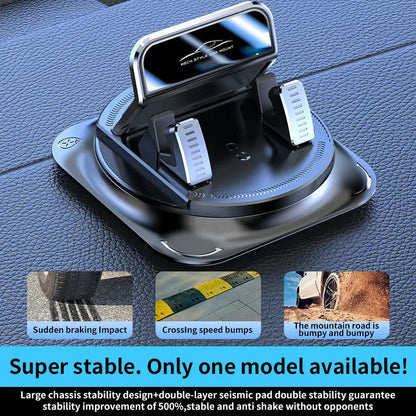 Car Phone Holder | 360 Degree Rotation Suction Cup Mount | Dashboard Phone Holder for Vehicles 1