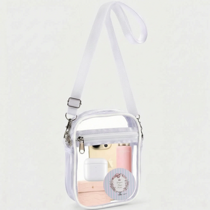 Clear Crossbody Bag | Water-Resistant Material | Ideal for Festivals and Stadiums 11