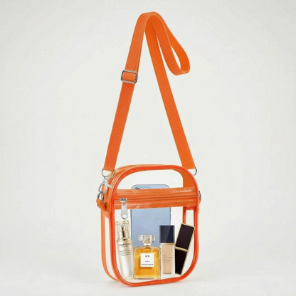 Clear Crossbody Bag | Water-Resistant Material | Ideal for Festivals and Stadiums 8