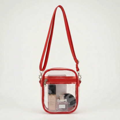 Clear Crossbody Bag | Water-Resistant Material | Ideal for Festivals and Stadiums 9