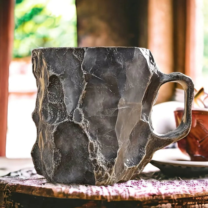 Coffee Cup | Handmade Mineral Crystal | Insulating Microwave Safe Coffee Mugs 350-450ml 3