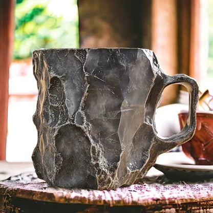 Coffee Cup | Handmade Mineral Crystal | Insulating Microwave Safe Coffee Mugs 350-450ml 3