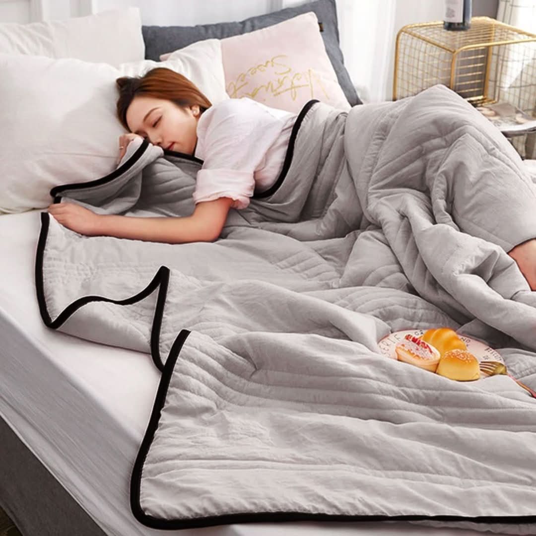 Cooling Blanket | Airy Fabric with Innovative Cooling Technology | Best Cooling Blanket for Hot Sleepers - 5