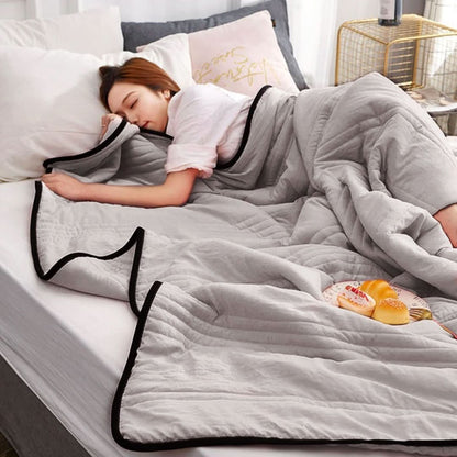 Cooling Blanket | Airy Fabric with Innovative Cooling Technology | Best Cooling Blanket for Hot Sleepers - 5