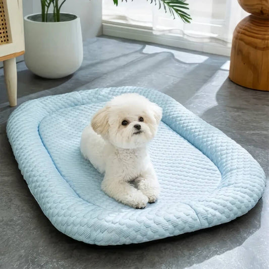 Cooling Dog Bed | Multi-layered Cooling Design | Non-slip, Machine Washable, Anti-odor Features 0