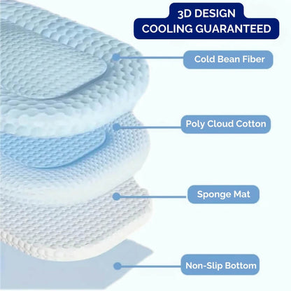 Cooling Dog Bed | Multi-layered Cooling Design | Non-slip, Machine Washable, Anti-odor Features 1