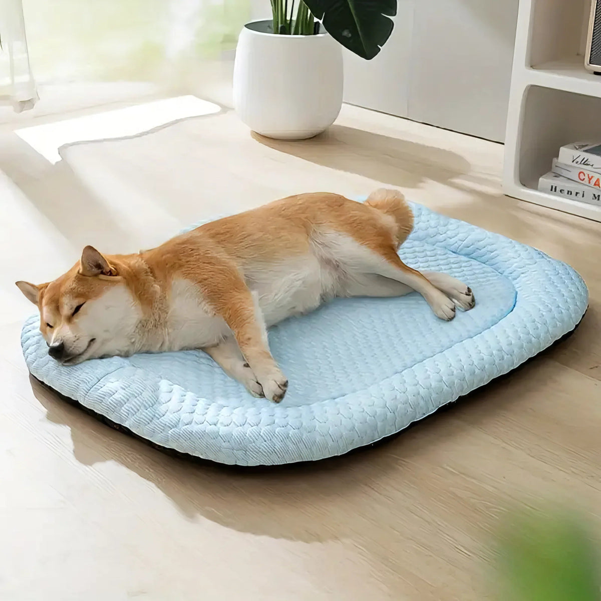 Cooling Dog Bed | Multi-layered Cooling Design | Non-slip, Machine Washable, Anti-odor Features 2