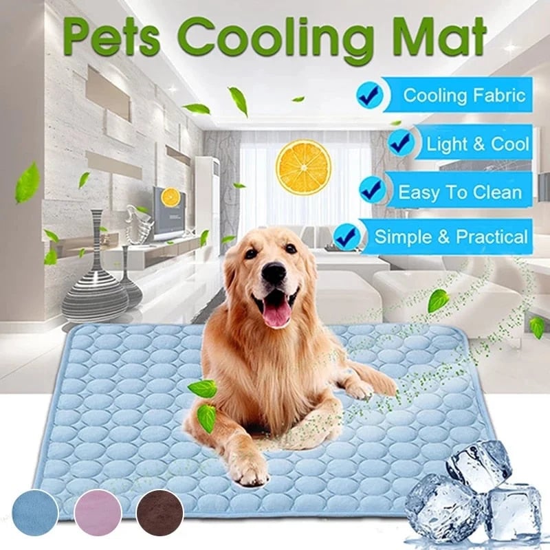 Cooling Mat | Non-Toxic Self-Cooling Gel | Dog Cooling Mat, Pet Cooling Mat, Cat Cooling Mat Available in Multiple Sizes 0