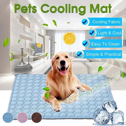 Cooling Mat | Non-Toxic Self-Cooling Gel | Dog Cooling Mat, Pet Cooling Mat, Cat Cooling Mat Available in Multiple Sizes 0