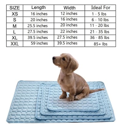 Cooling Mat | Non-Toxic Self-Cooling Gel | Dog Cooling Mat, Pet Cooling Mat, Cat Cooling Mat Available in Multiple Sizes 2