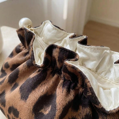 Cosmetic Pouch | Leopard Print Design | Travel Makeup Bag Organizer for Easy Cosmetic Storage 5