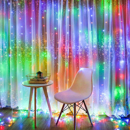 Curtain Lights | IP65 Waterproof LED Bulbs | Outdoor String Lights with Remote and Multiple Modes 1