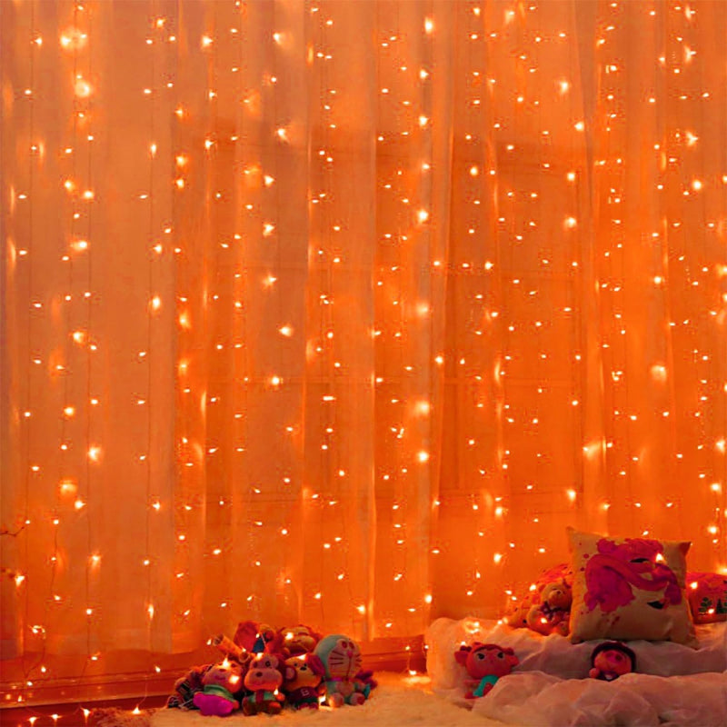 Curtain Lights | IP65 Waterproof LED Bulbs | Outdoor String Lights with Remote and Multiple Modes 15