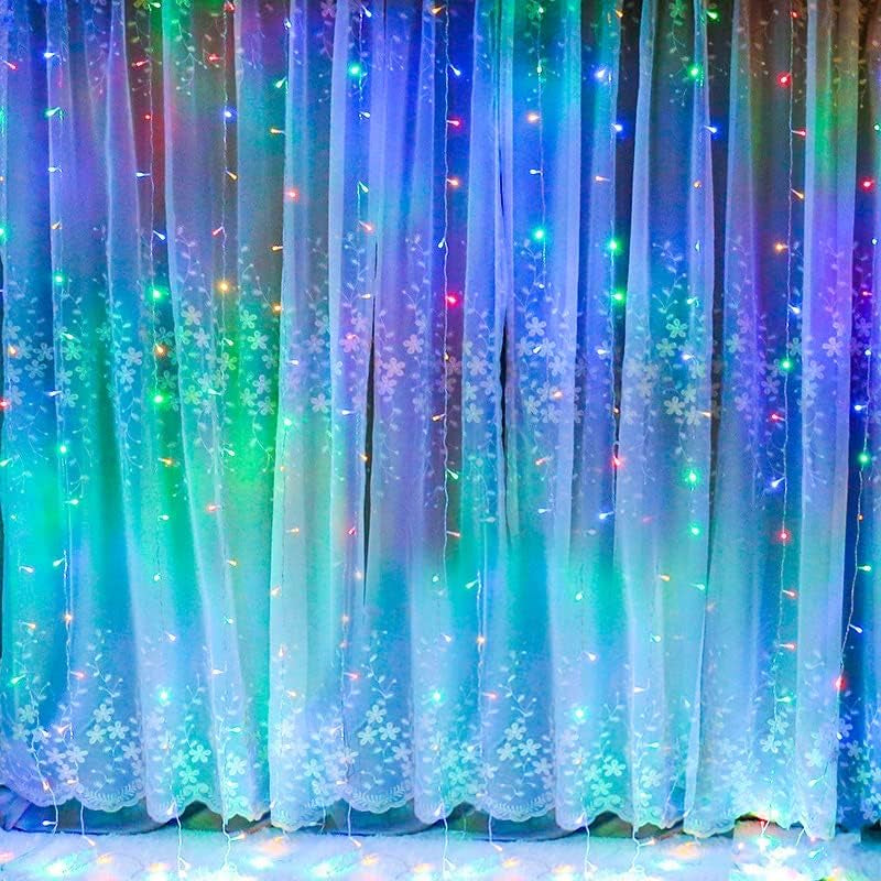 Curtain Lights | IP65 Waterproof LED Bulbs | Outdoor String Lights with Remote and Multiple Modes 16