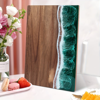 Cutting Board | Acacia Wood with Resin Inlay | Custom Cutting Boards for Chopping and Serving 7