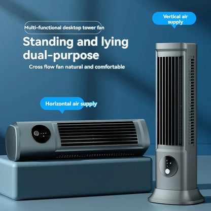 Desk Fan | Lightweight and Compact | Small Quiet Desk Fan for Tight Spaces - 5