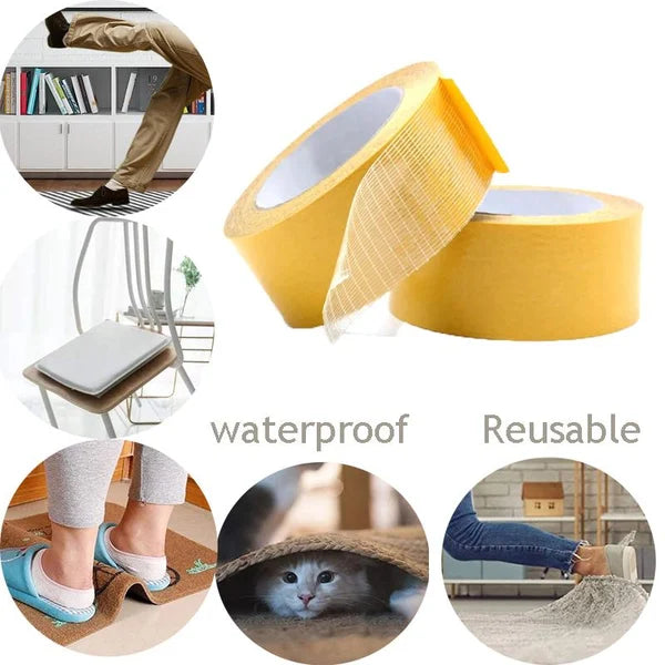 Double Sided Tape | Heavy-Duty Strong Adhesive | Double Sided Adhesive Tape for Mounting and Crafting 5