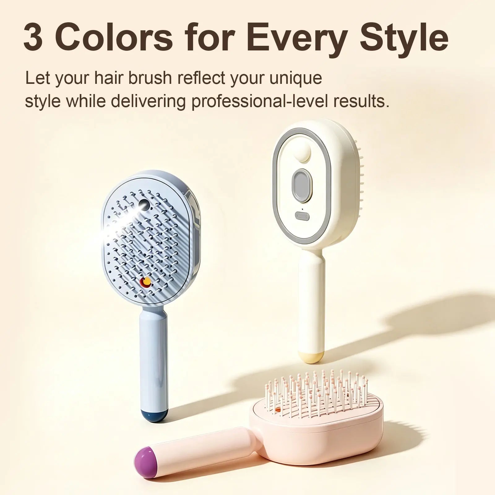 Essential Oil Mist Comb | Anti-Tangle Electric Massage Brush | Hair Care Mist Spray and Detangling Tool 2