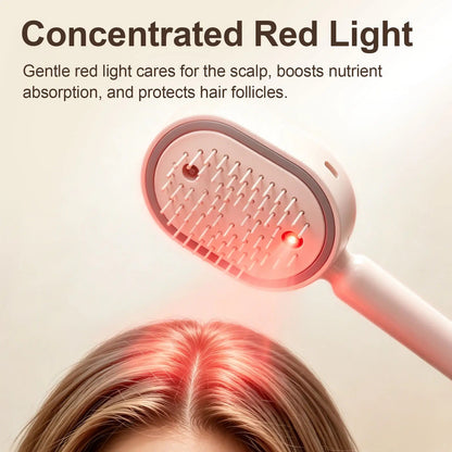 Essential Oil Mist Comb | Anti-Tangle Electric Massage Brush | Hair Care Mist Spray and Detangling Tool 3