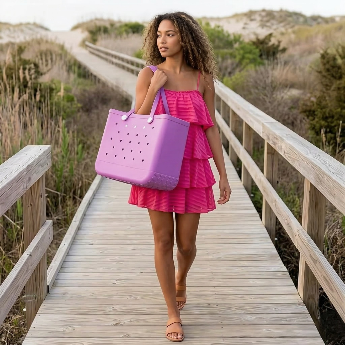 Beach Tote Bag | Waterproof and Sandproof Design | Spacious Beach Bag for Women - 2