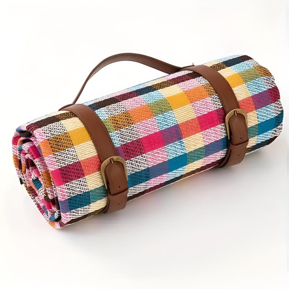 Picnic Blanket | Waterproof Bottom Layer | Lightweight Outdoor Mat for Picnics and Camping - 3