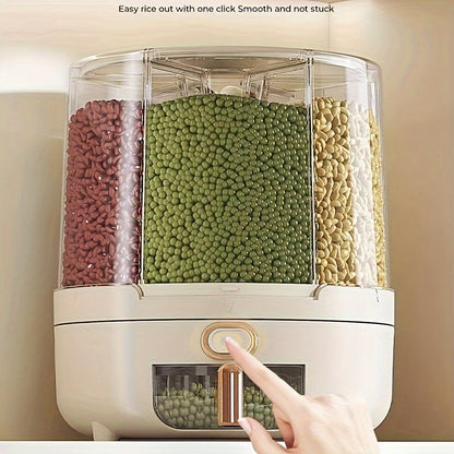 Food Storage Container | Airtight Design with 360° Rotating Base for Organized Pantry 2