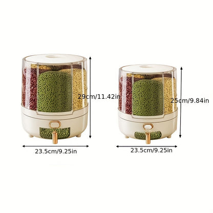 Food Storage Container | Airtight Design with 360° Rotating Base for Organized Pantry 4
