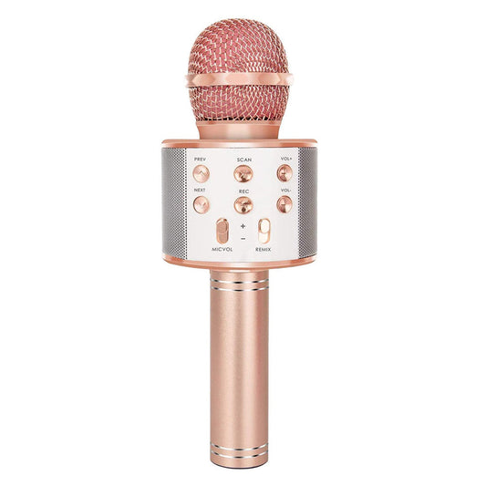 Karaoke Microphone | Bluetooth Connectivity | Wireless Karaoke Microphone with Built-in Speaker 0