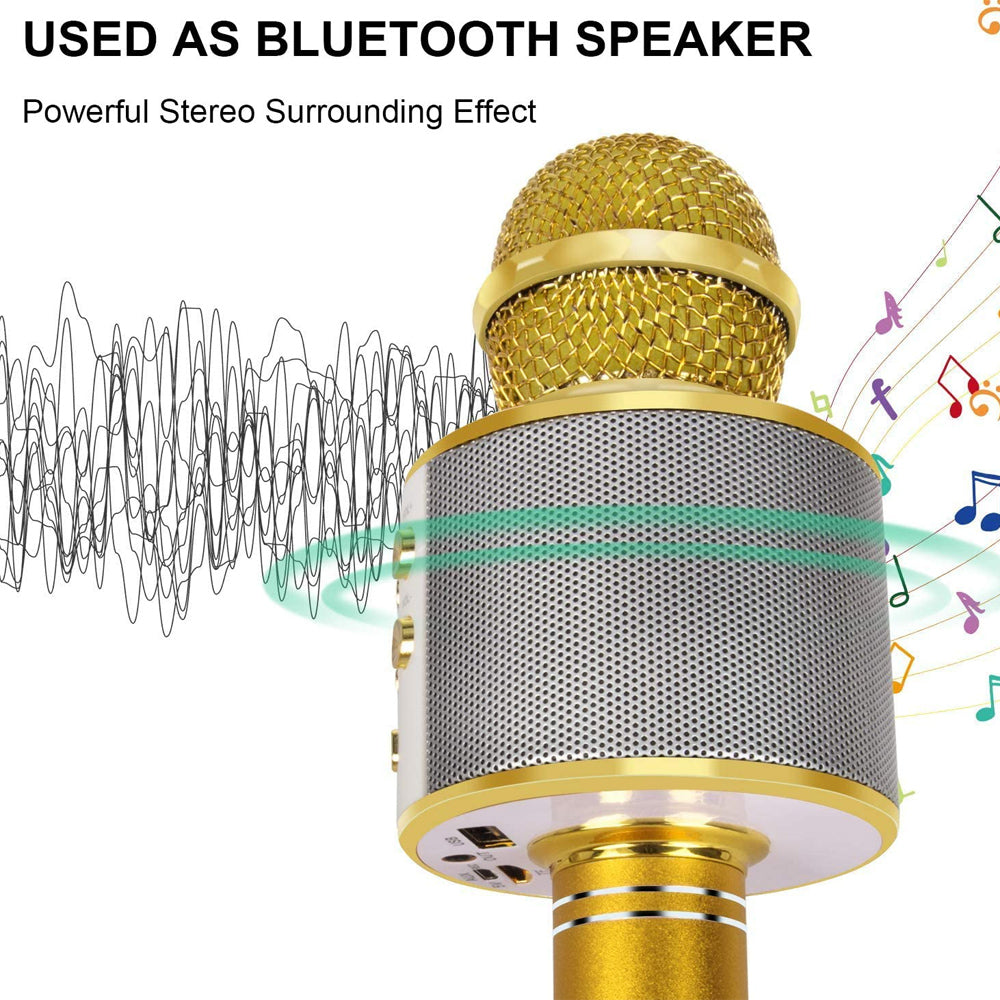 Karaoke Microphone | Bluetooth Connectivity | Wireless Karaoke Microphone with Built-in Speaker 5