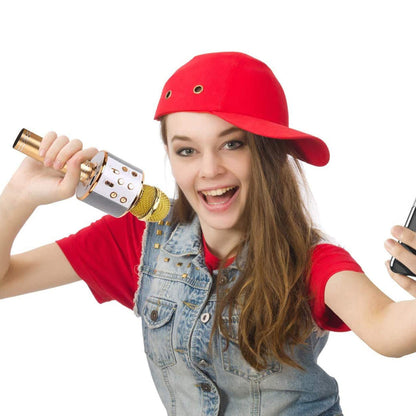 Karaoke Microphone | Bluetooth Connectivity | Wireless Karaoke Microphone with Built-in Speaker 7
