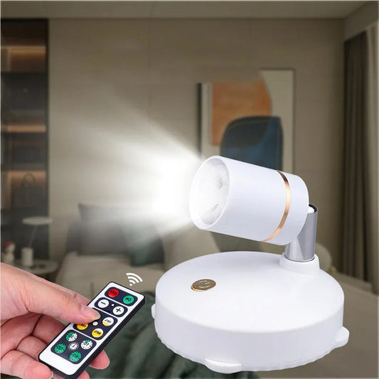 LED Spotlight | Wireless and Dimmable | Versatile Outdoor Spotlights for Home and Garden 0