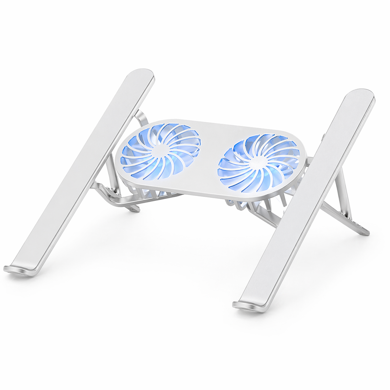 Laptop Stand | Dual Fan Cooling System | Adjustable Laptop Stand for Desk - 1