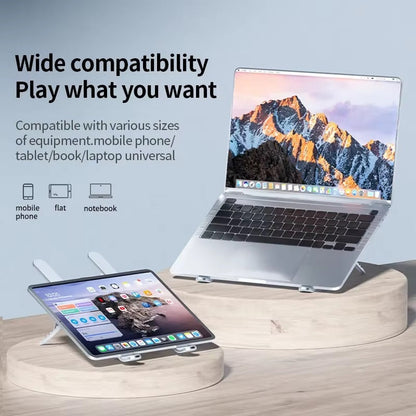 Laptop Stand | Dual Fan Cooling System | Adjustable Laptop Stand for Desk - 4