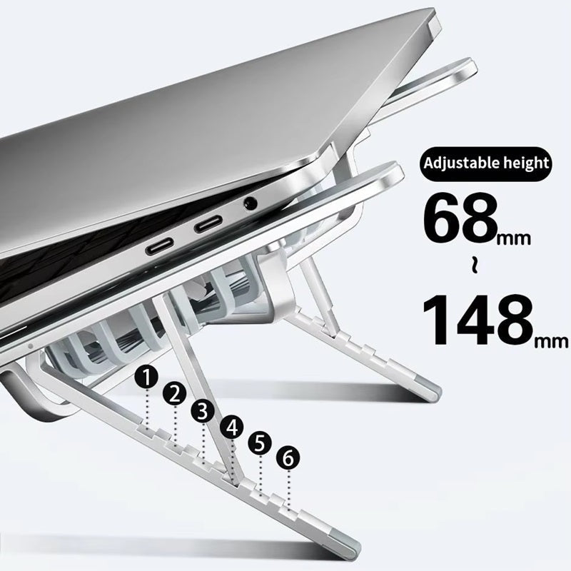 Laptop Stand | Dual Fan Cooling System | Adjustable Laptop Stand for Desk - 8