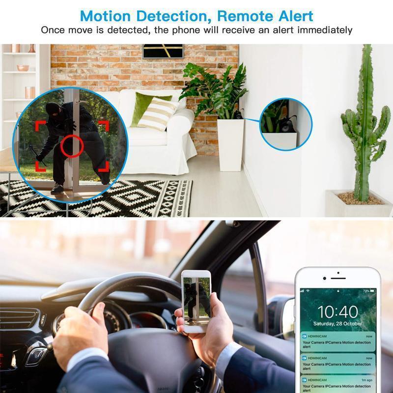 Mini Camera | 1080p Resolution | Small Security Cameras with Night Vision and Magnetic Base 5