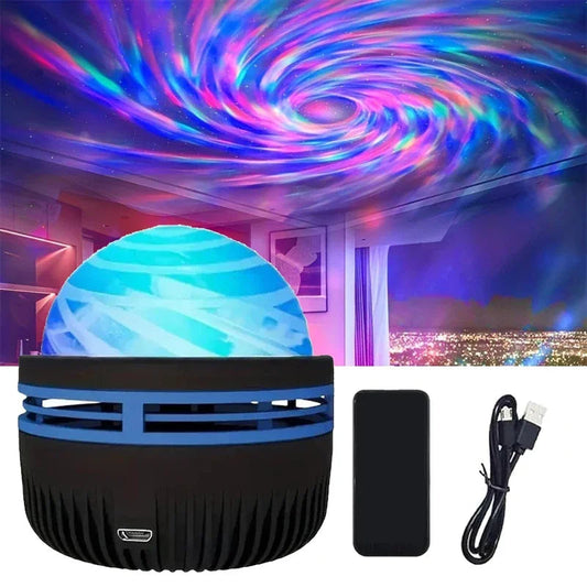 Mood Light Projector | LED RGB with Remote Control | Mood Lighting for Bedroom and Living Room 0