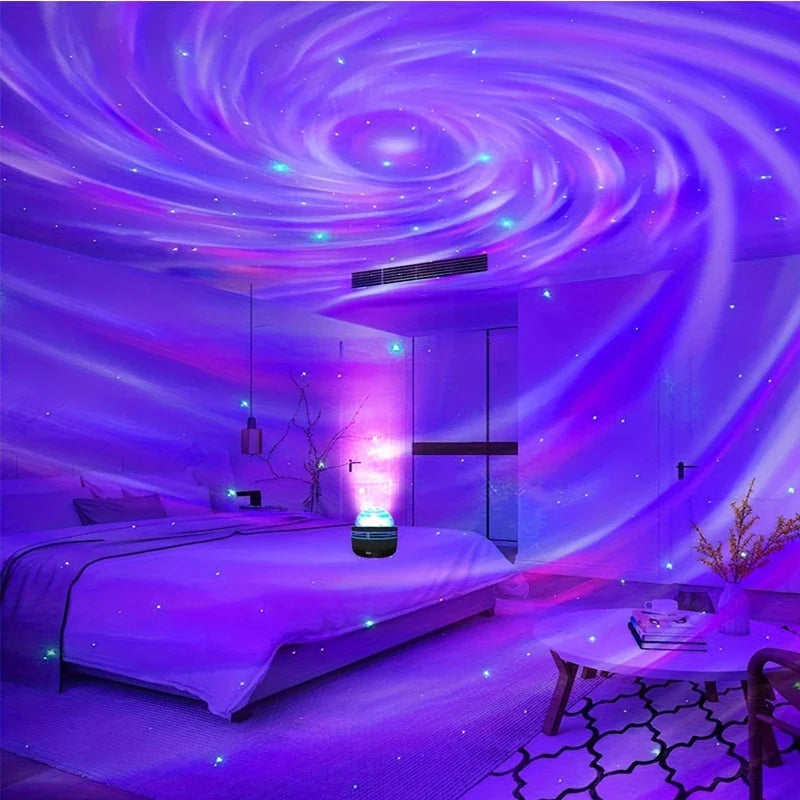 Mood Light Projector | LED RGB with Remote Control | Mood Lighting for Bedroom and Living Room 4