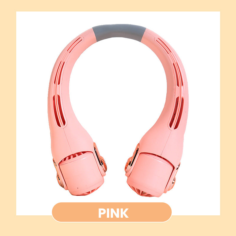 Neck Fan | 360° Airflow Rotation | Portable Bladeless Neck Fan with Adjustable Speed Settings - 9