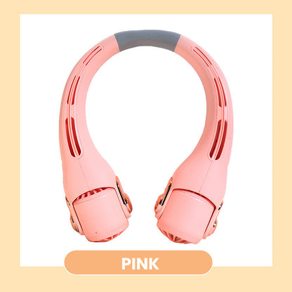 Neck Fan | 360° Airflow Rotation | Portable Bladeless Neck Fan with Adjustable Speed Settings - 9