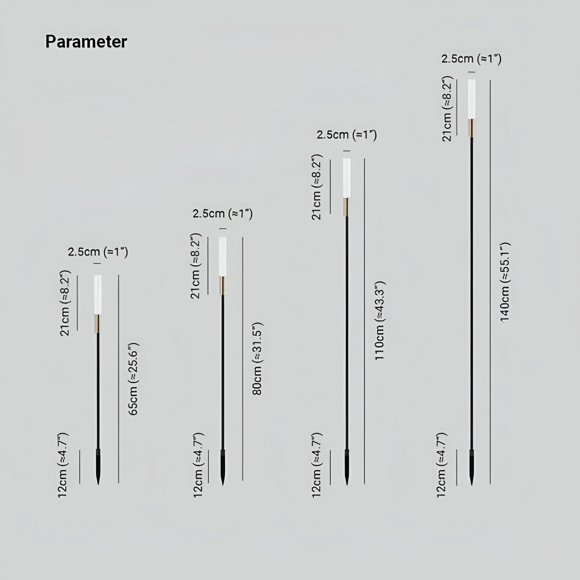 Outdoor Garden Light | Solar-Powered Metal and Acrylic | Modern Solar Lights Outdoor for Pathways and Balconies 5