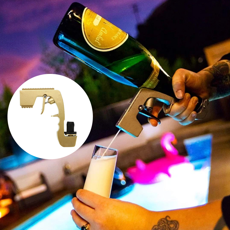 Party Beer Gun | Controllable Shots With Adjustable Spray Distance | Easy Installation For Champagne Or Sparkling Beverages 4
